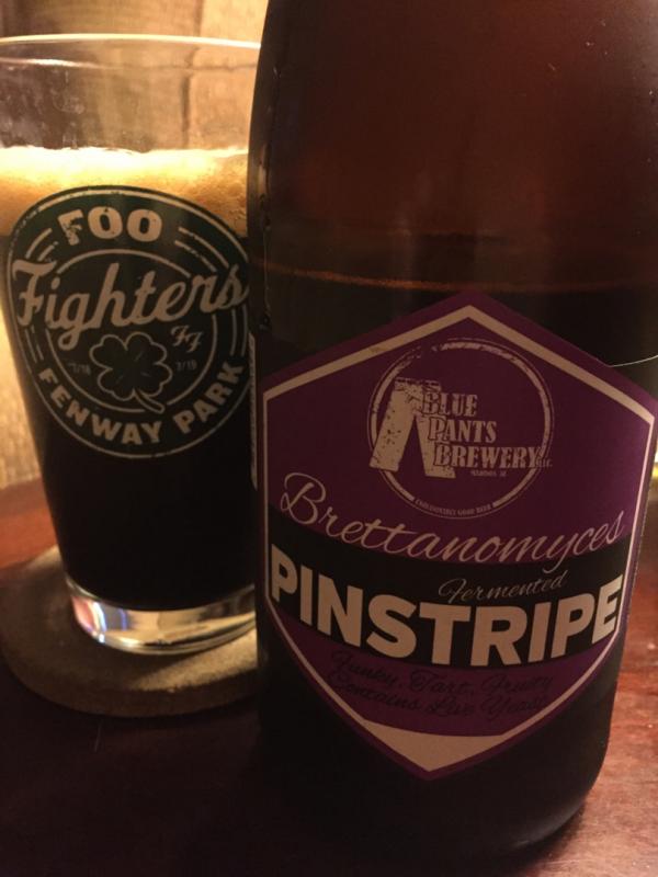 Brett Fermented Pinstripe Stout