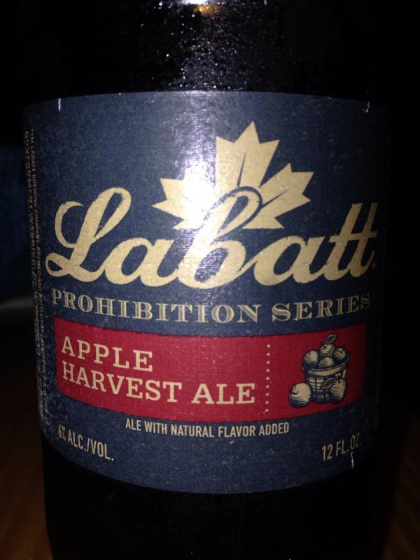 Labatt Prohibition Series Apple Harvest Ale