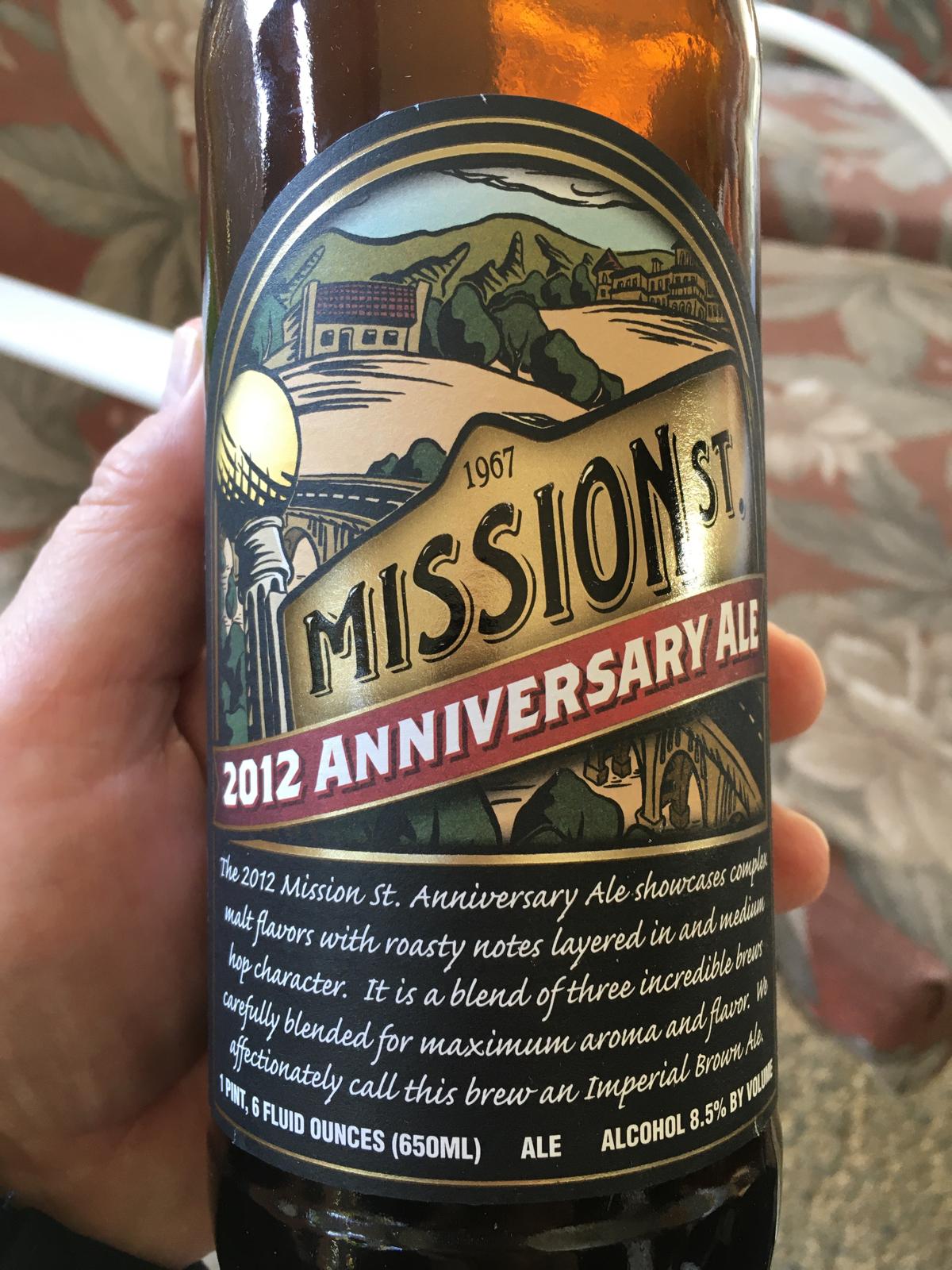 Mission St. 2012 Anniversary Ale