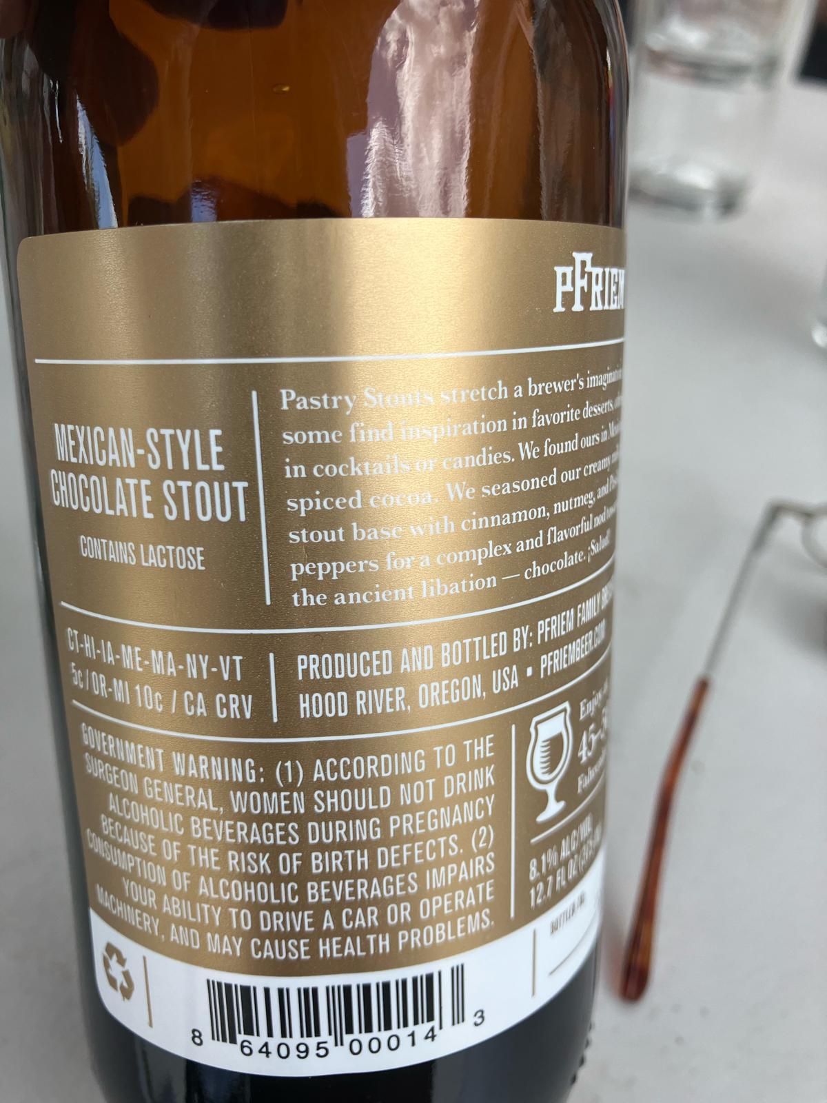 Mexican Chocolate Stout