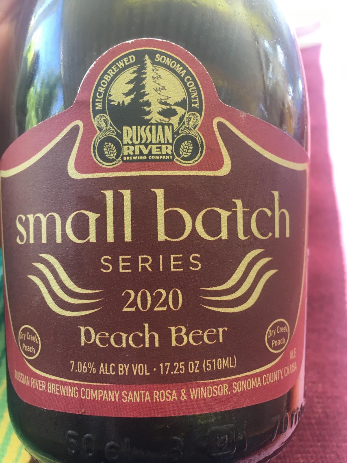Peach Beer - Small Batch Series (2020)