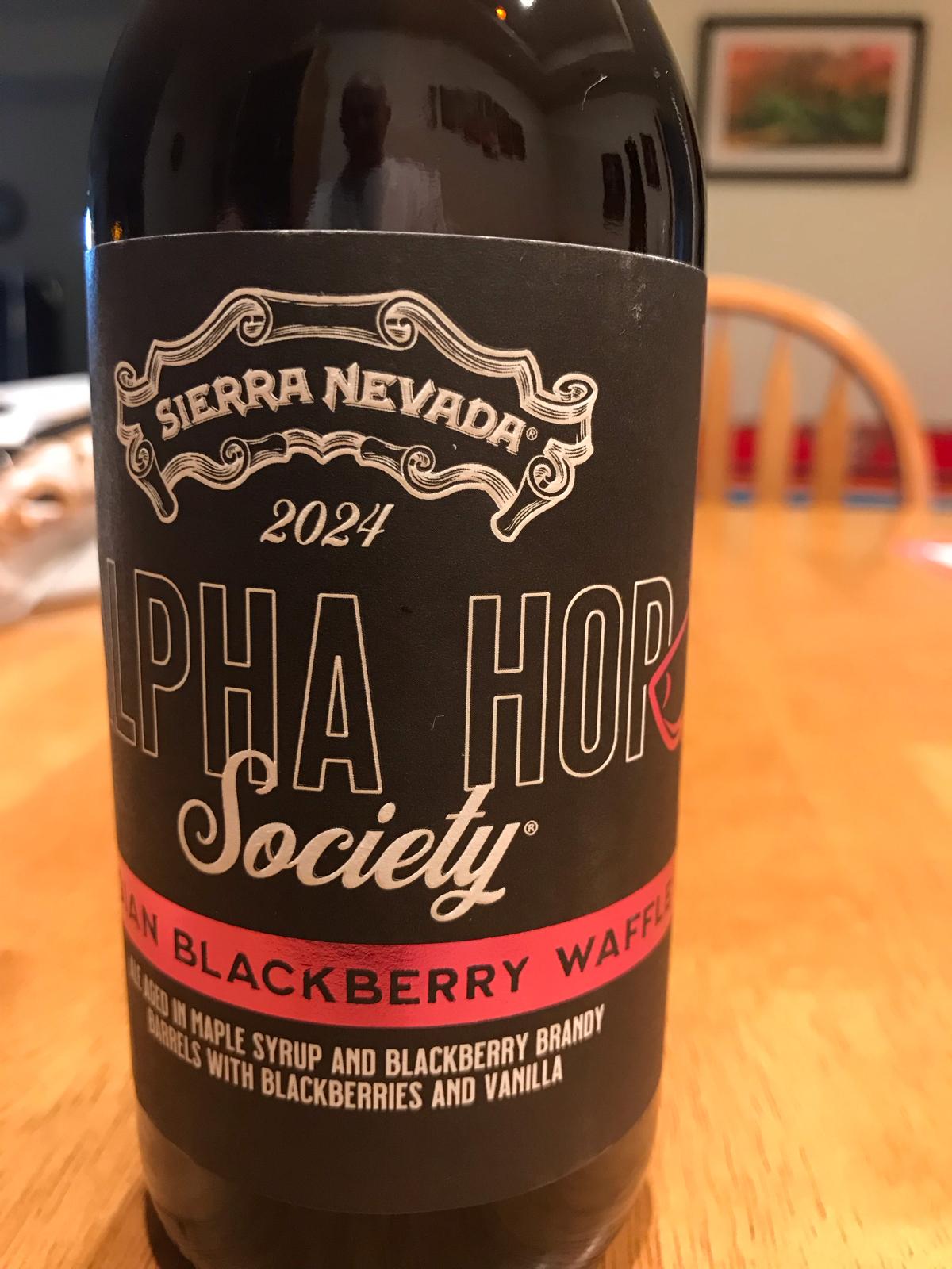 Alpha Hop Society: Belgian Blackberry Waffle