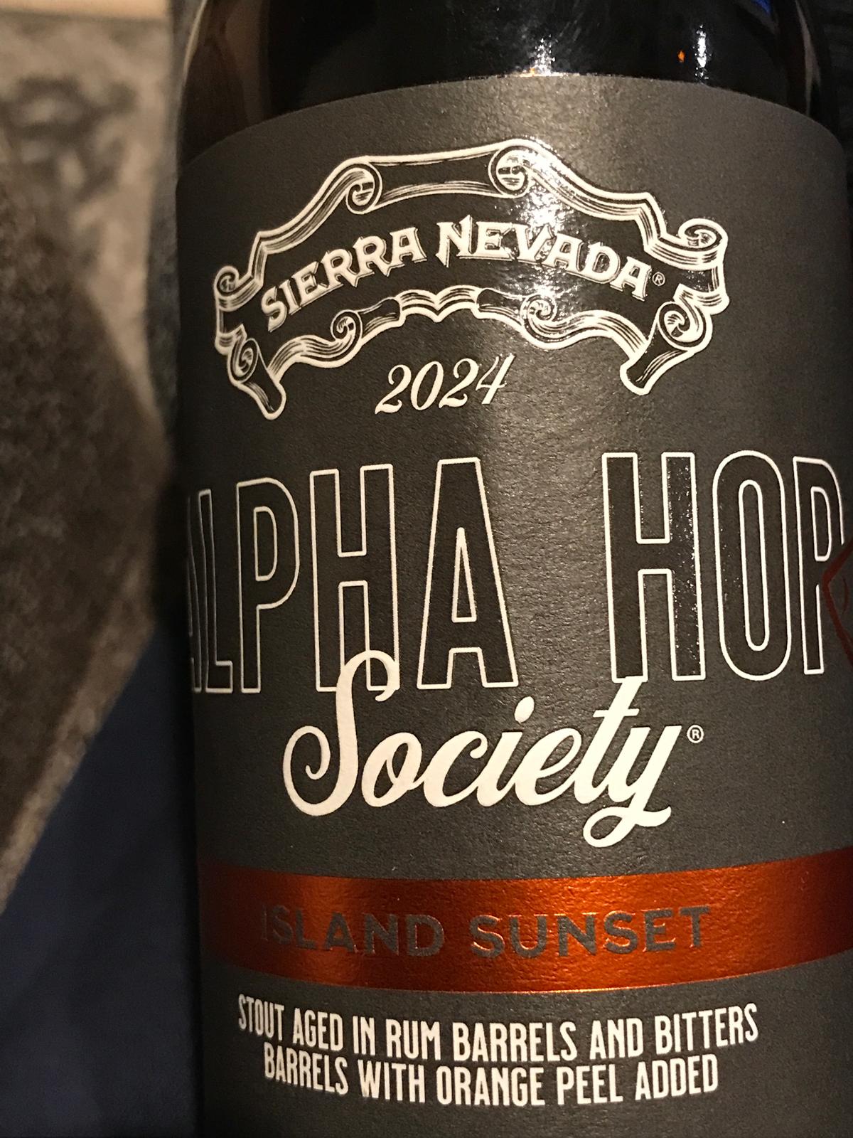 Alpha Hop Society: Island Sunset