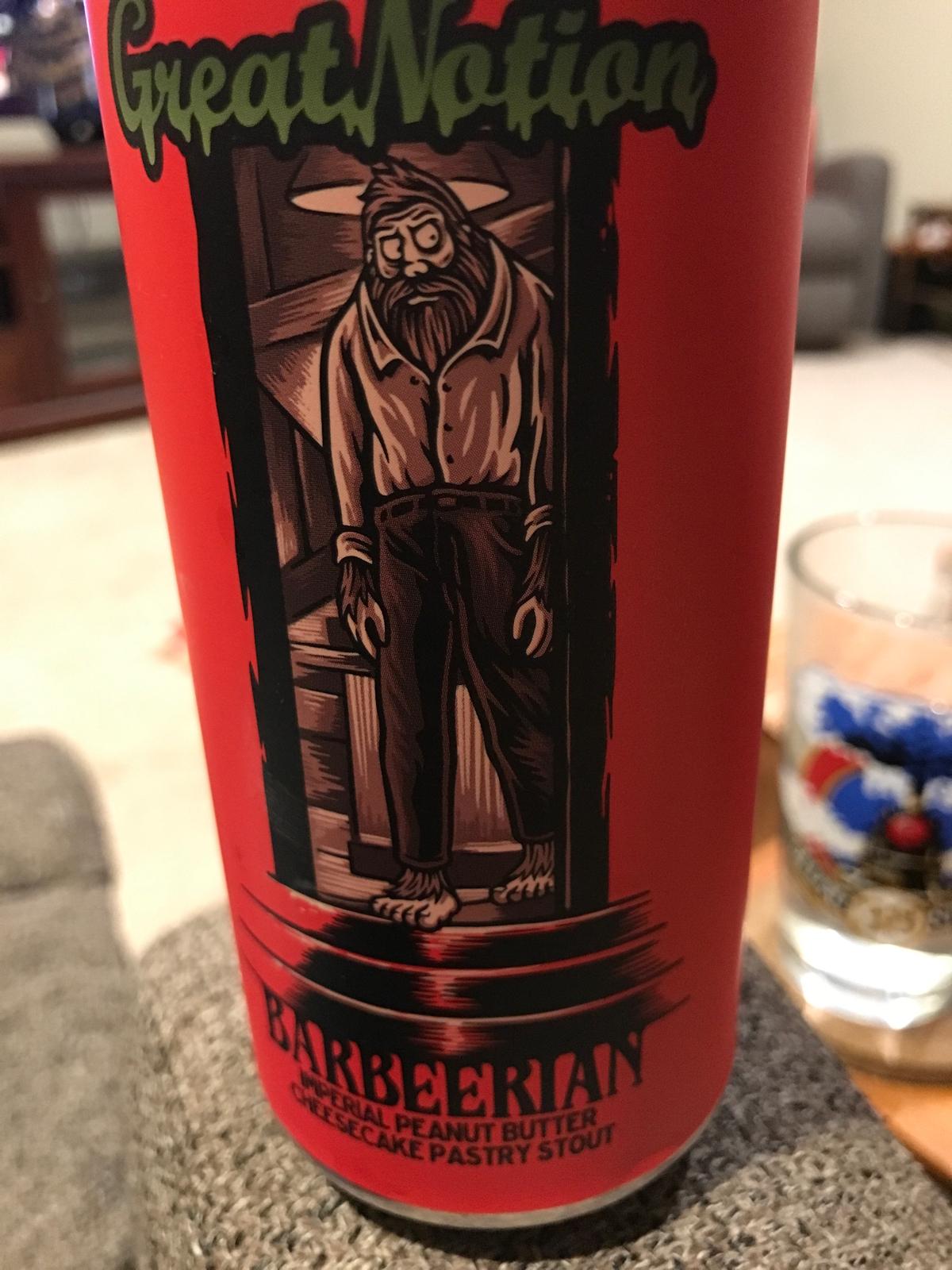 Barbeerian Imperial Peanut Butter Cheesecake Pastry Stout