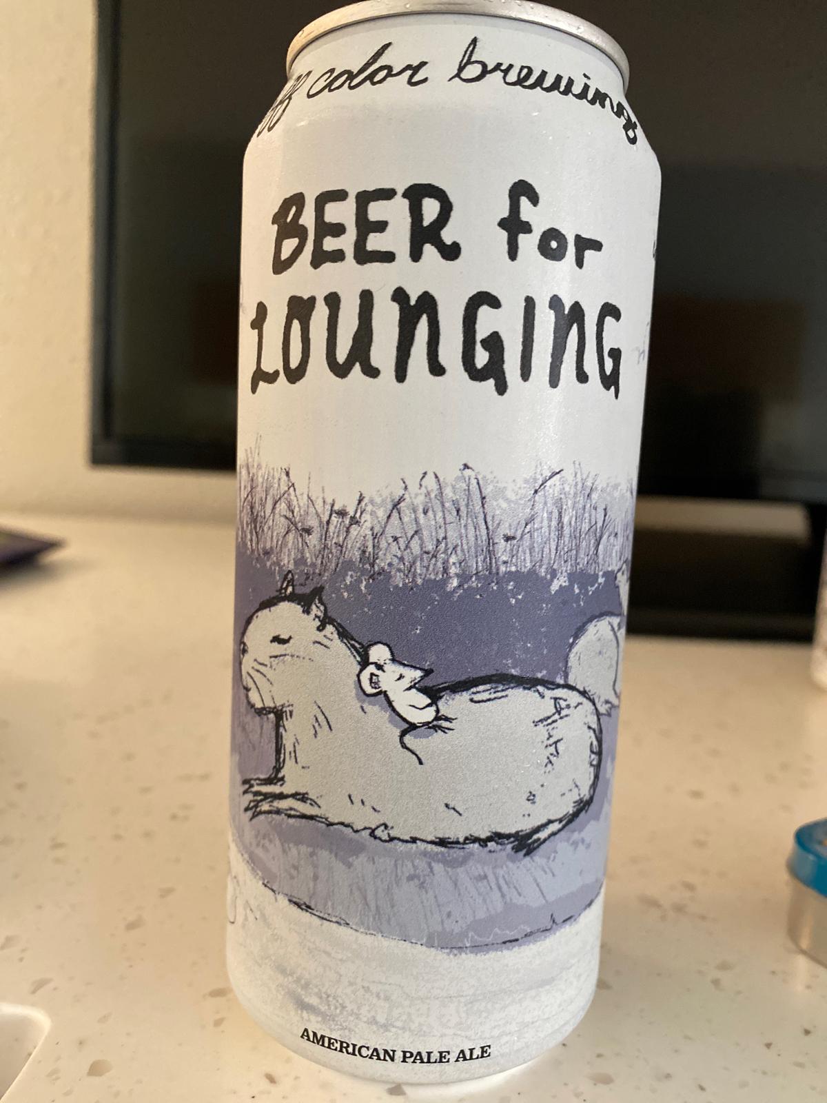 Beer for Lounging