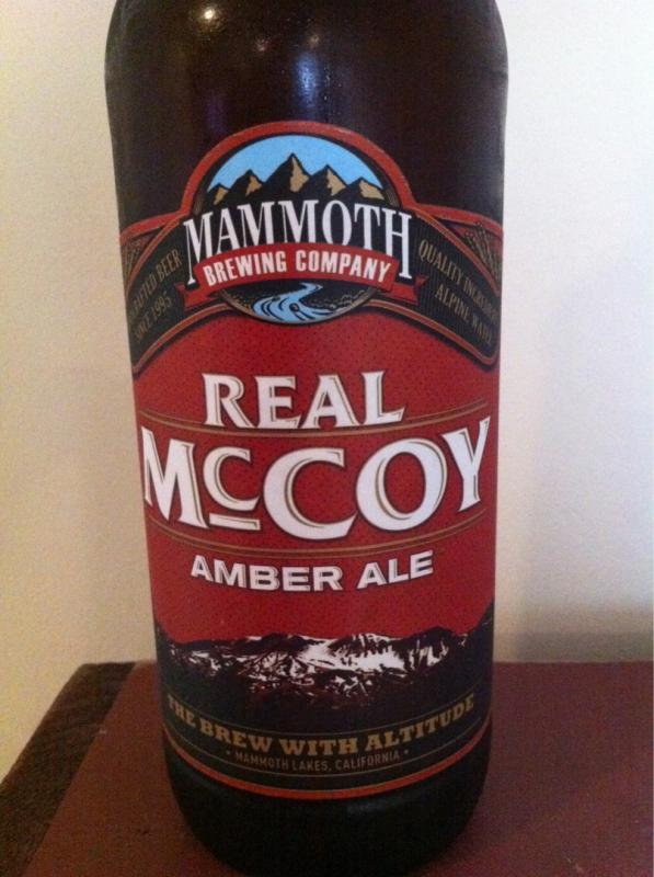 Real McCoy Amber Ale