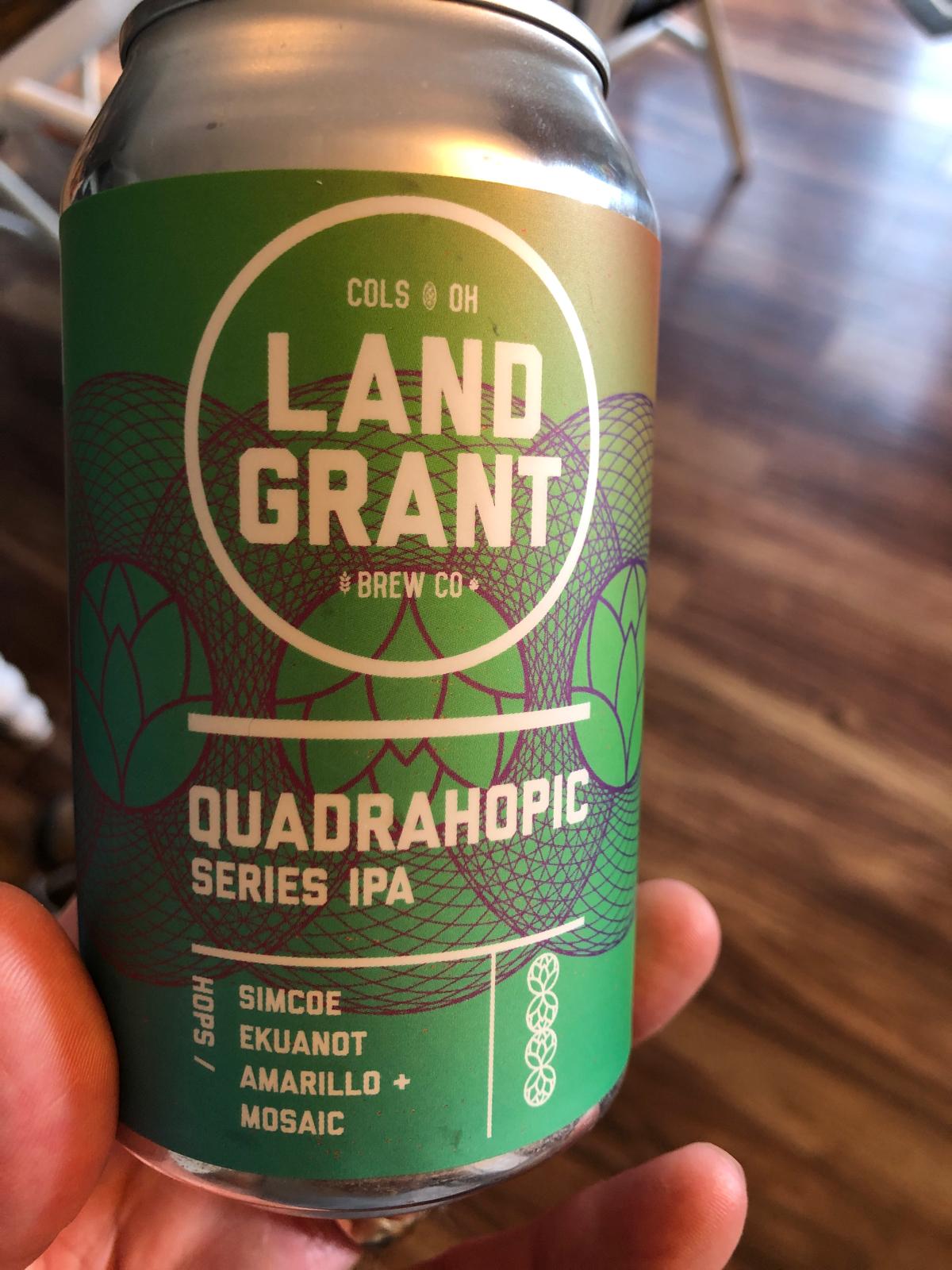 Quadrahopic Series IPA: Amarillo, Ekuanot, Mosaic, Simcoe