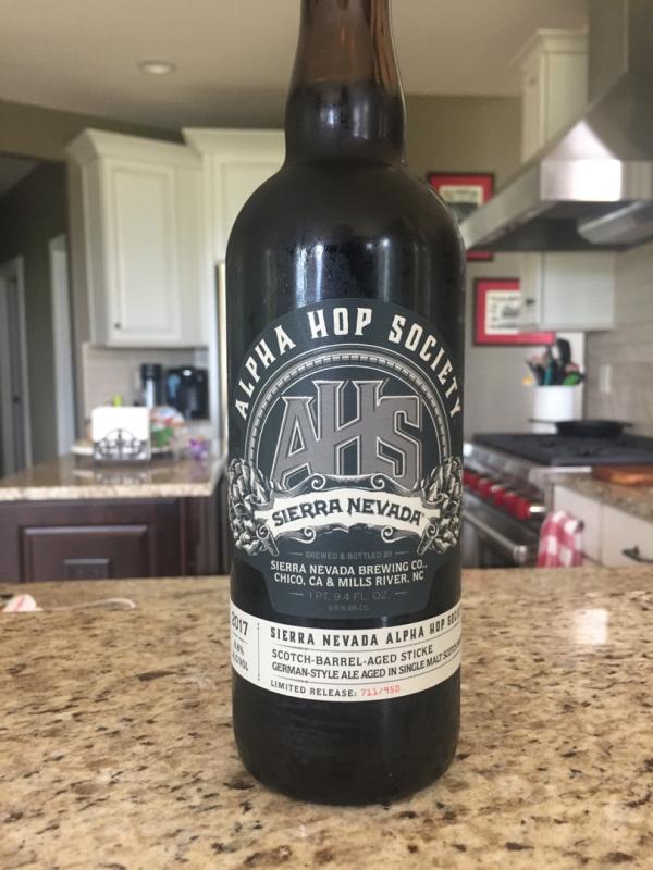 Alpha Hop Society: Sticke (Scotch Barrel Aged)