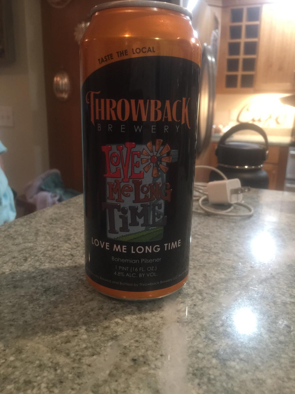Love Me Long Time Pilsner