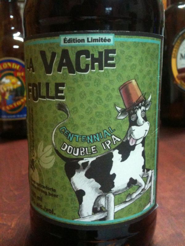 La Vache Folle Double IPA - Centennial