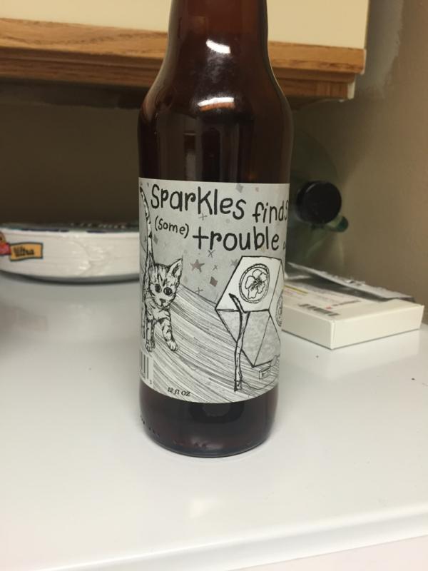 Sparkles Finds (some) Trouble