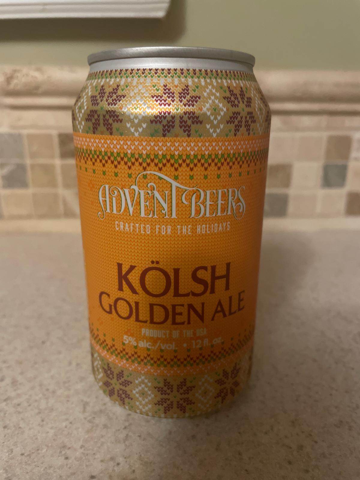 Advent Beers Kölsch Golden Ale