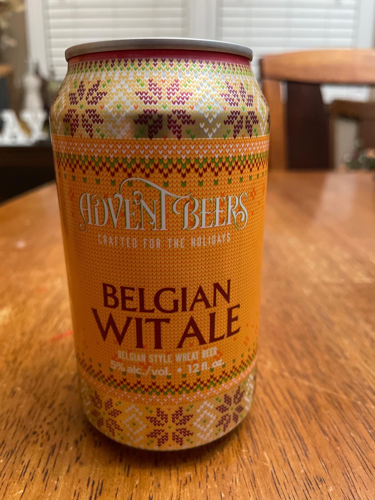 Advent Beers Belgian Wit Ale