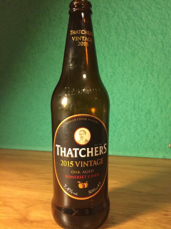 2015 Vintage Oak Aged Somerset Cider