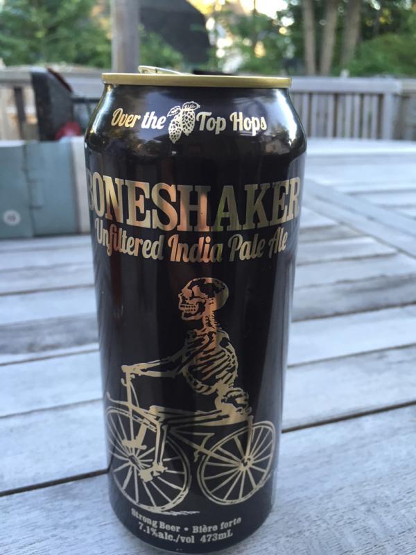 Boneshaker Unfiltered Ipa Strong Beer 