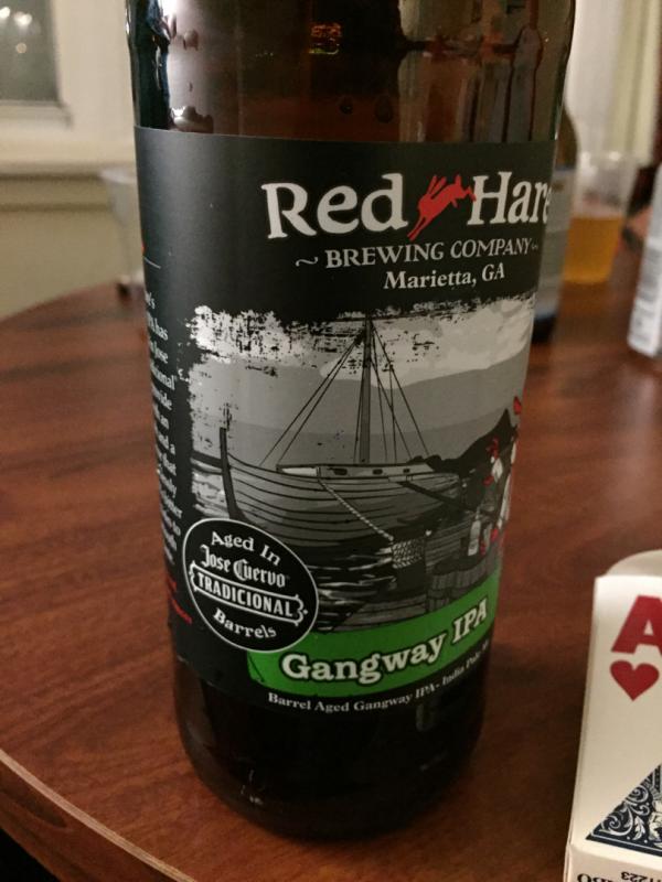 Gangway IPA (Barrel Aged)