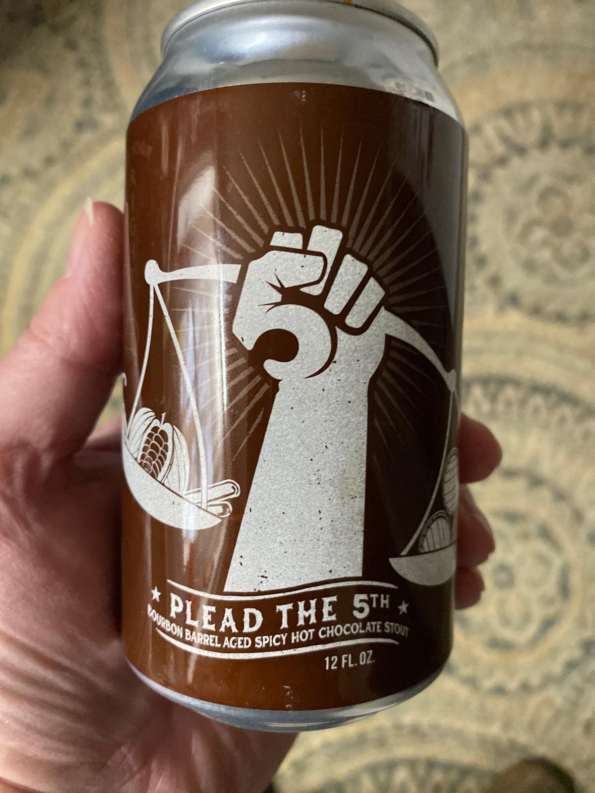 Plead the 5th with Spicy Hot Chocolate (Bourbon Barrel Aged)