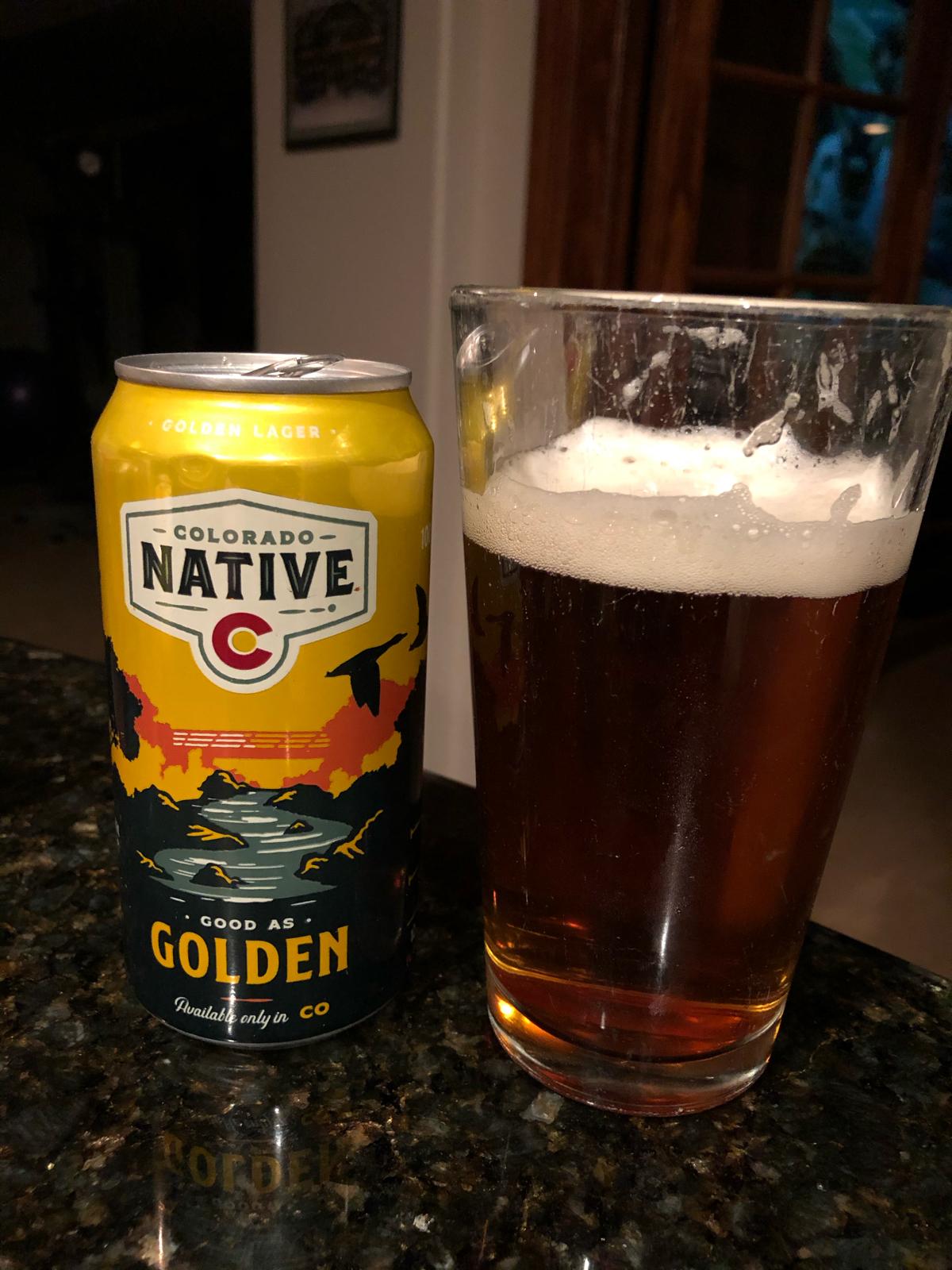 Colorado Native Golden Lager