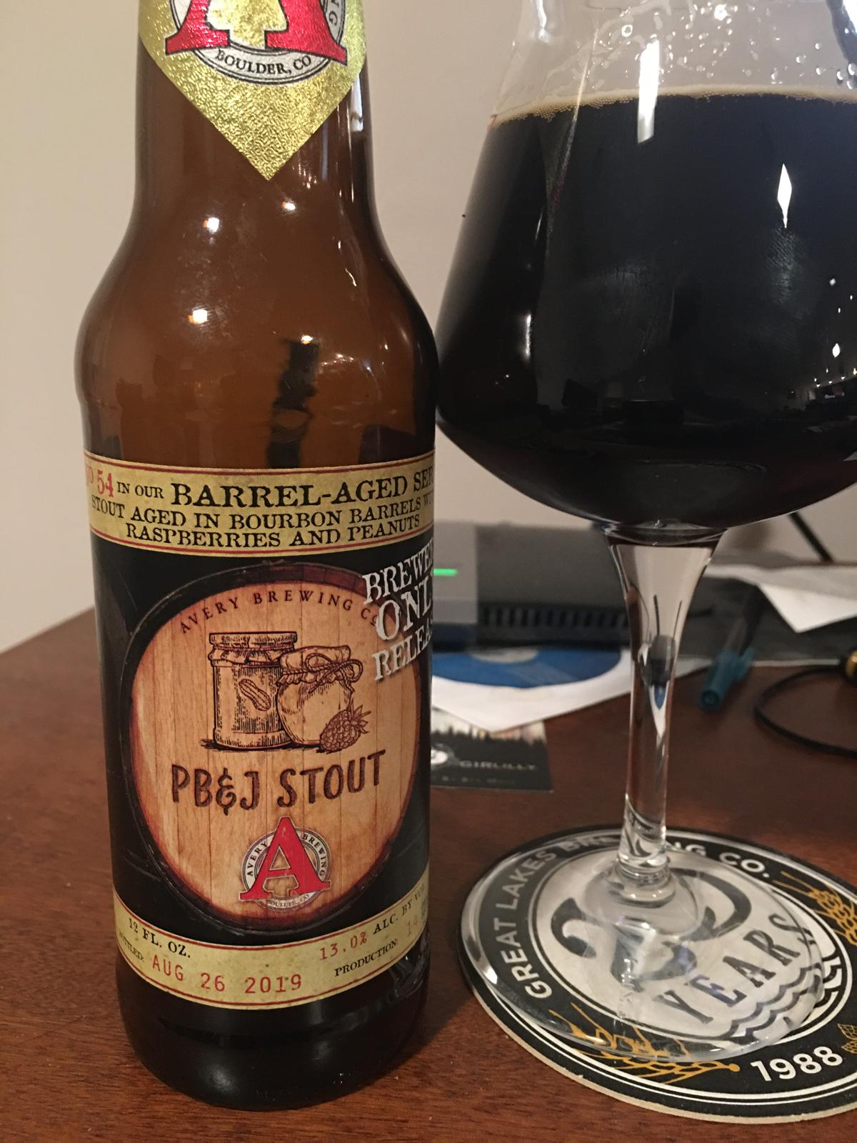 Peanut Butter Jelly Stout