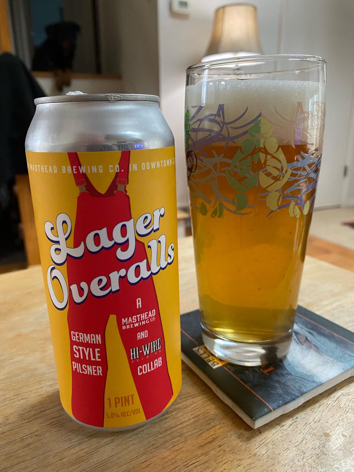 Lager Overalls (Collaboration with Hi-Wire Brewing)