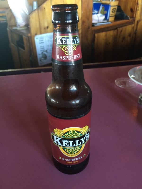 Kellys Raspberry Hard Cider
