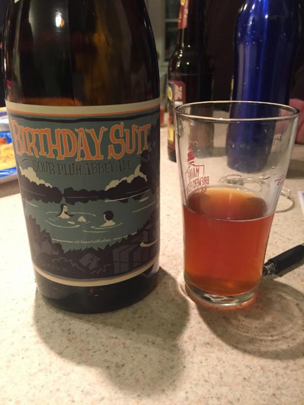 22nd Anniversary Birthday Suit Crooked Line Sour Plum Abbey Ale