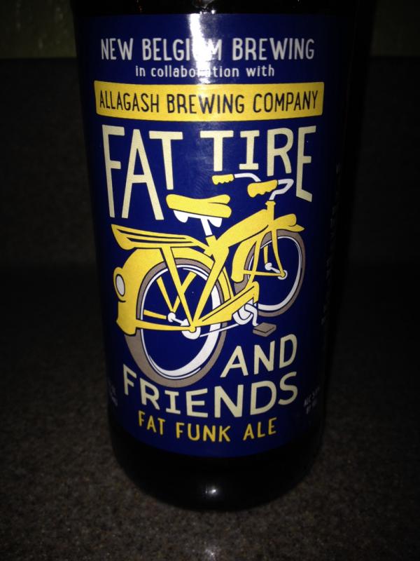 Fat Tire And Friends Fat Funk Ale (Collaboration with Allagash Brewing Company)