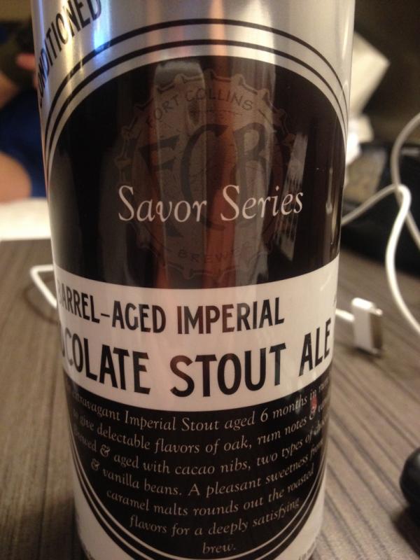 Rum Barrel Aged Imperial Chocolate Stout Ale