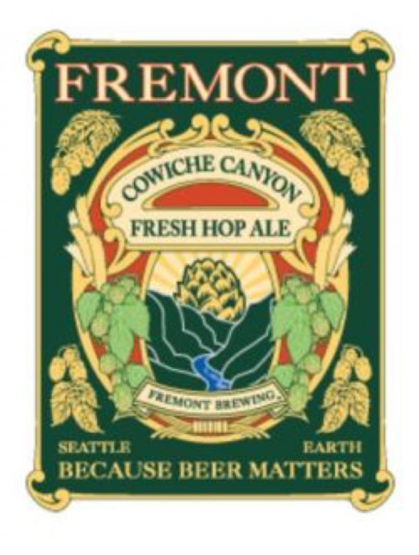 Cowiche Canyon Fresh Hop Ale with Mosaic