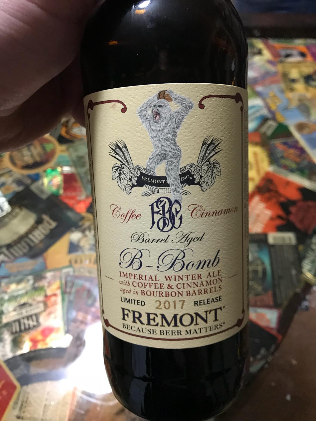 B-Bomb with Coffee & Cinnamon (2017 Bourbon Barrel Aged)