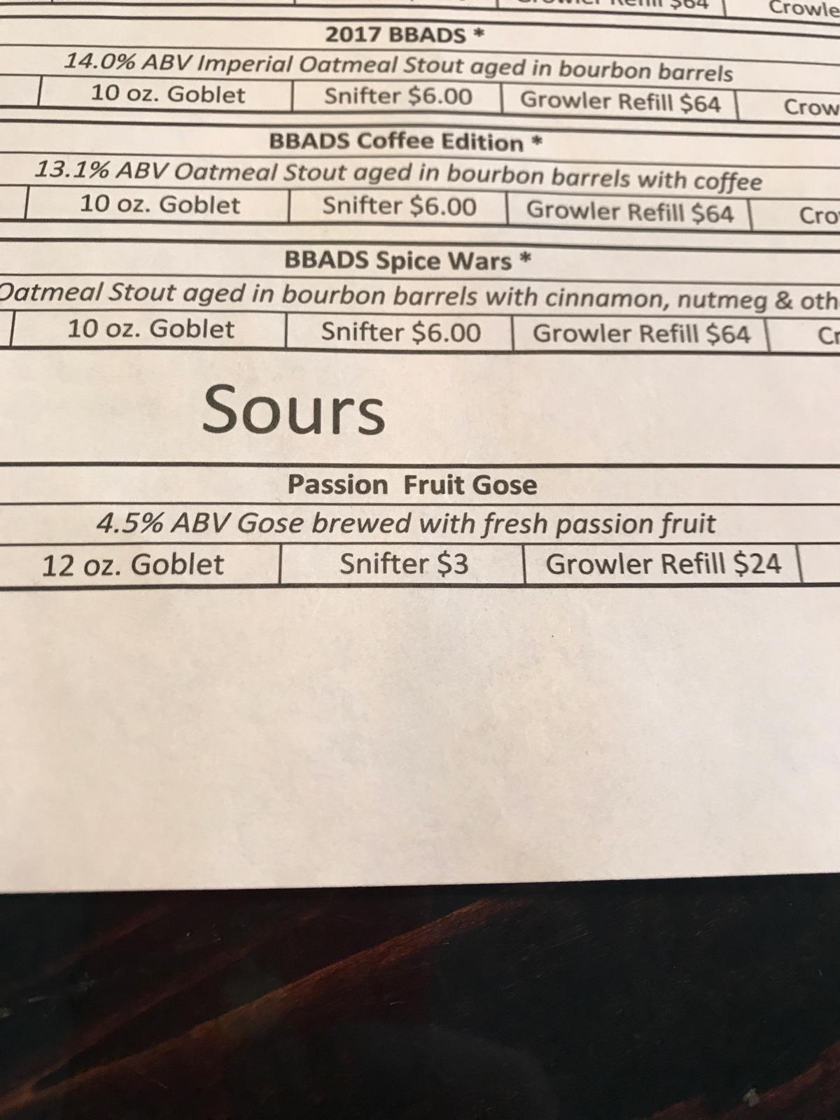 Passion Fruit Gose