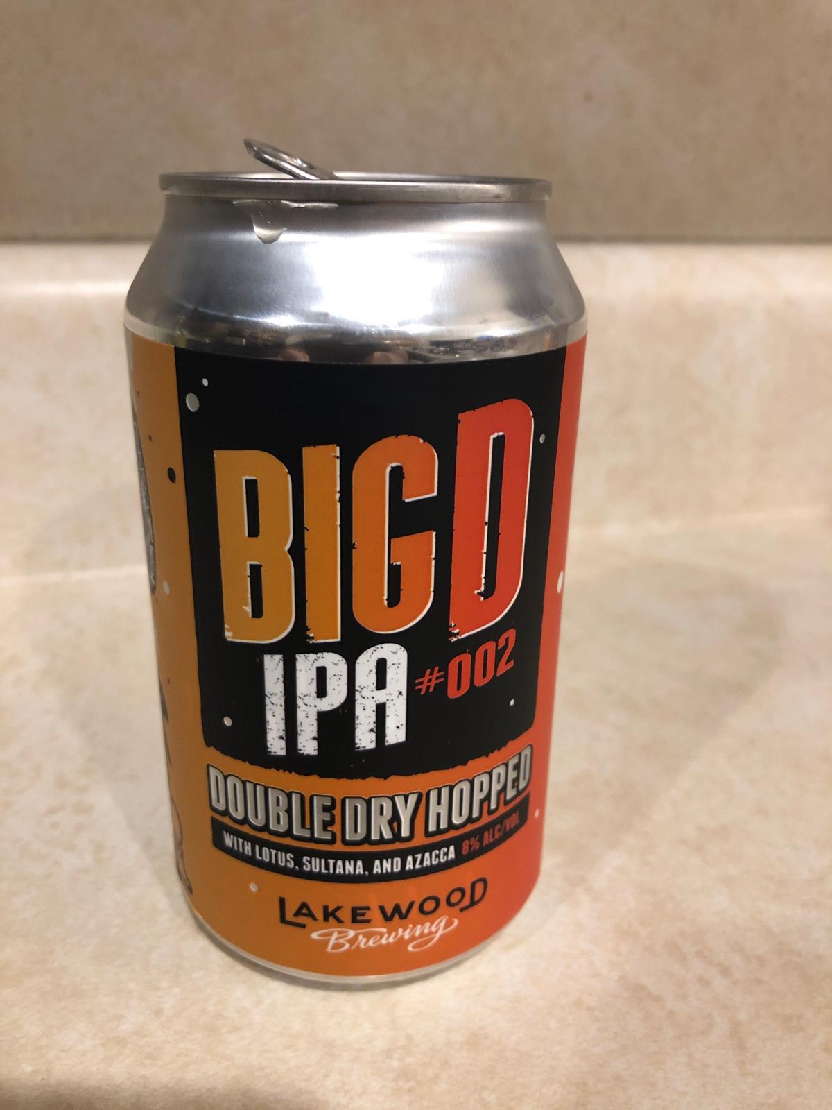 Big D IPA #002 - DDH with Lotus, Sultana, and Azacca