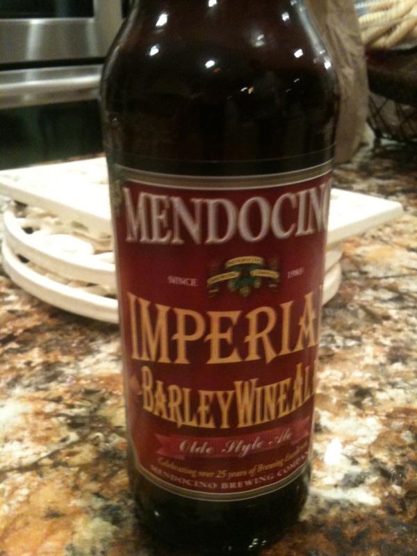 Imperial Barley Wine Ale