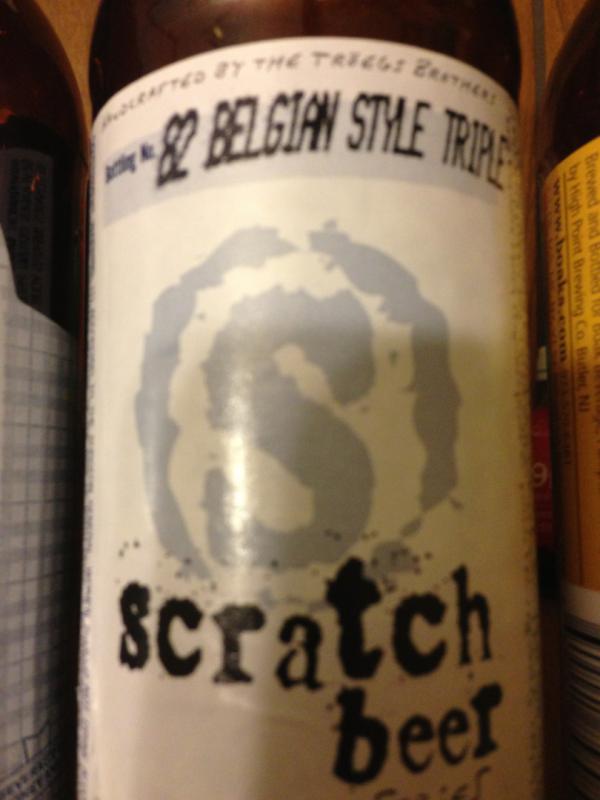 Scratch #82 - Belgian Style Trippel