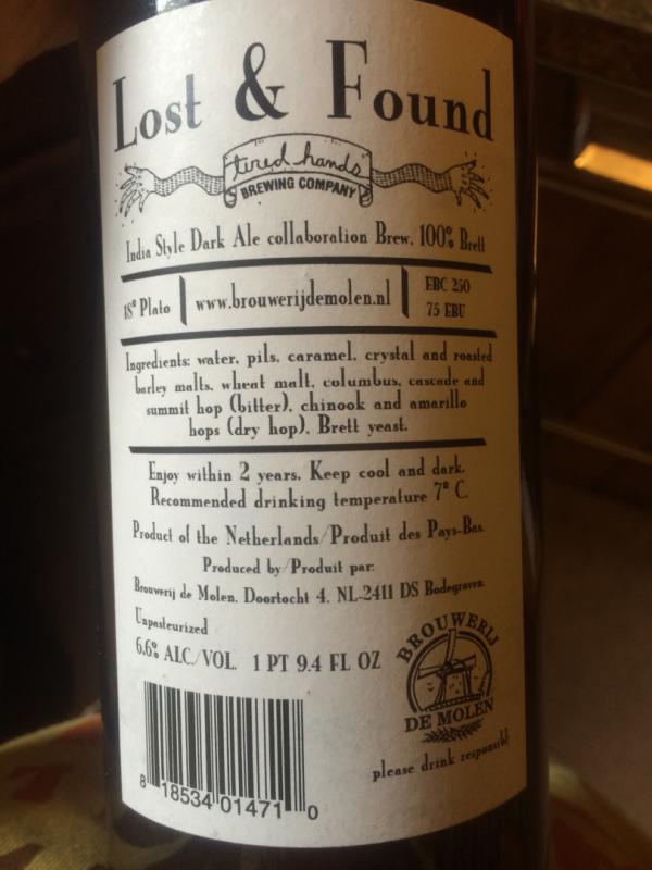 Lost & Found? Tired Hands Collab