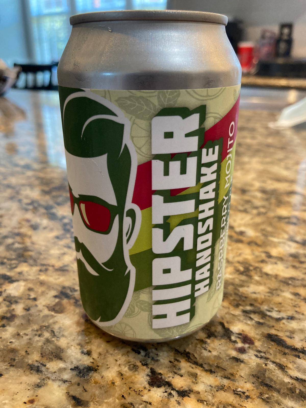 Hipster Handshake Raspberry Mojito
