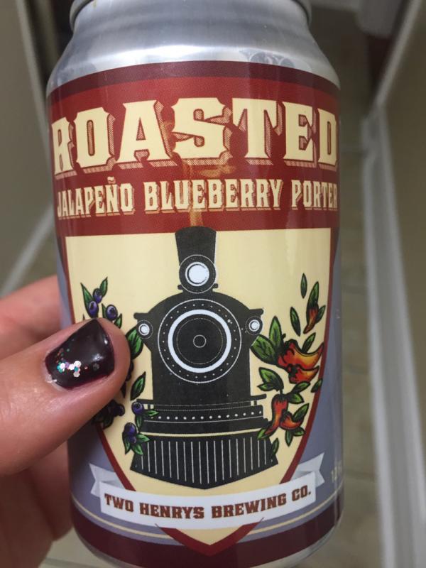 Roasted Jalapeño Blueberry Porter