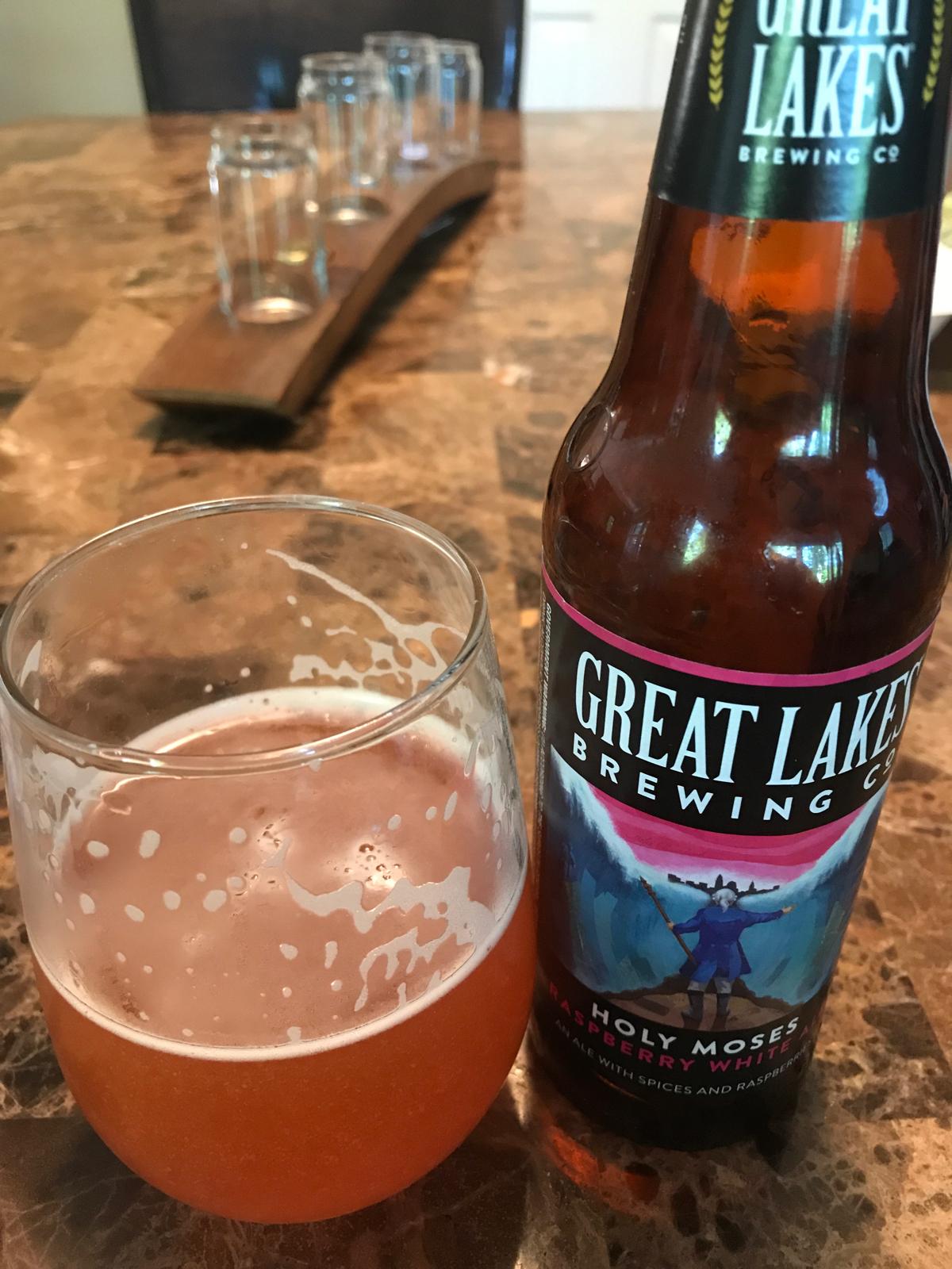 Holy Moses Raspberry White Ale 