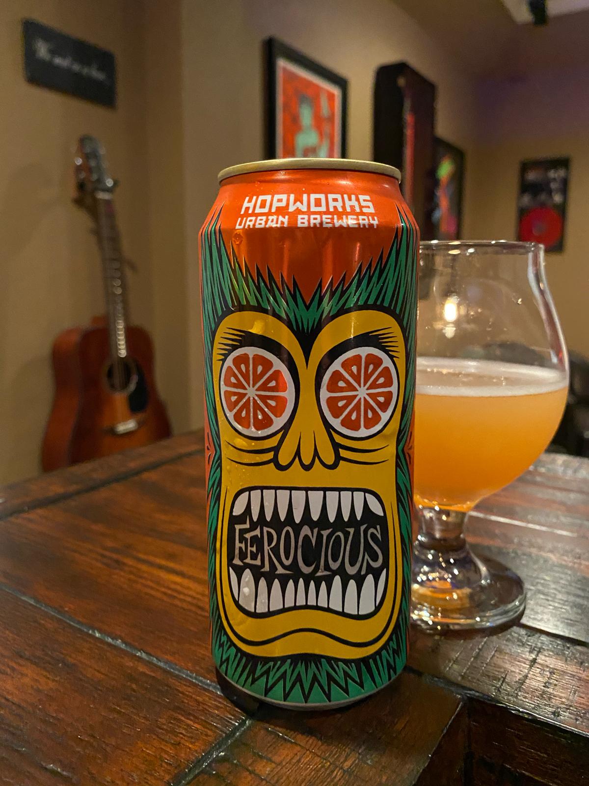 Ferocious Citrus Blood Orange IPA