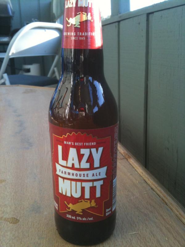 Lazy Mutt Farmhouse Ale