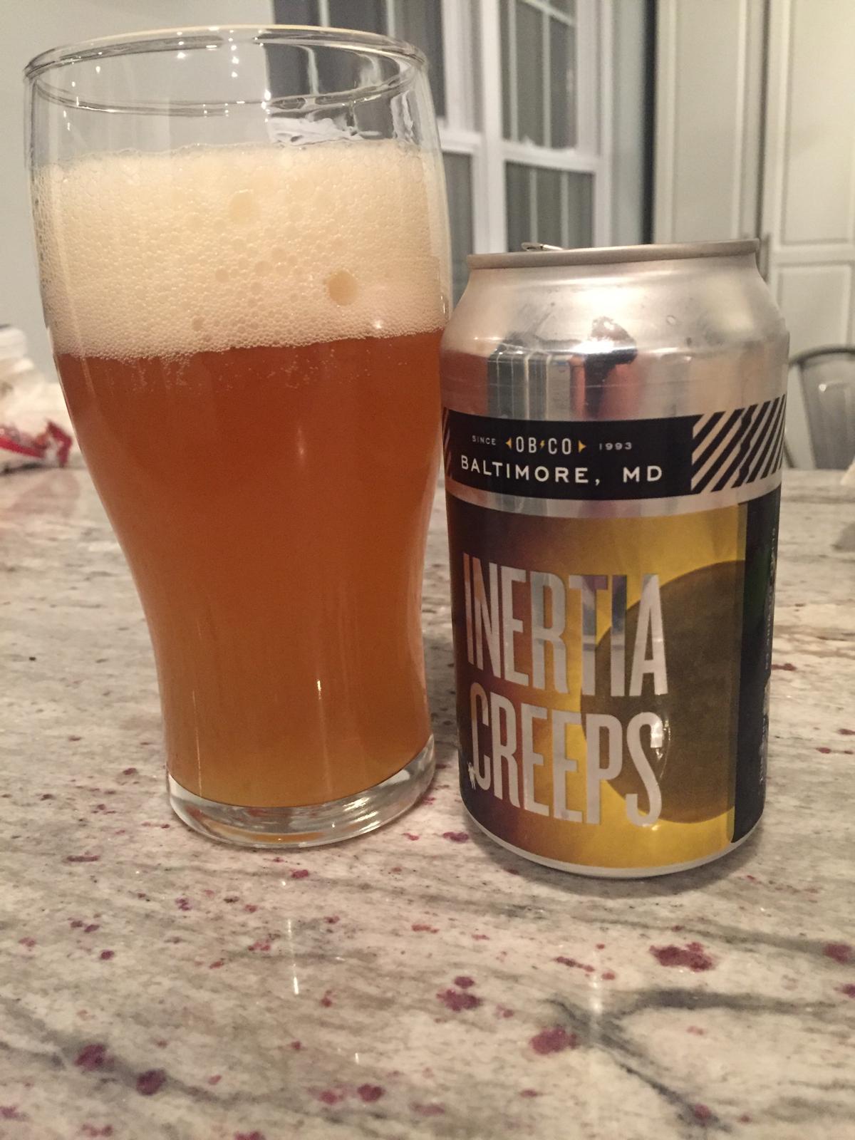 Inertia Creeps w/ Passion Fruit, Pineapple