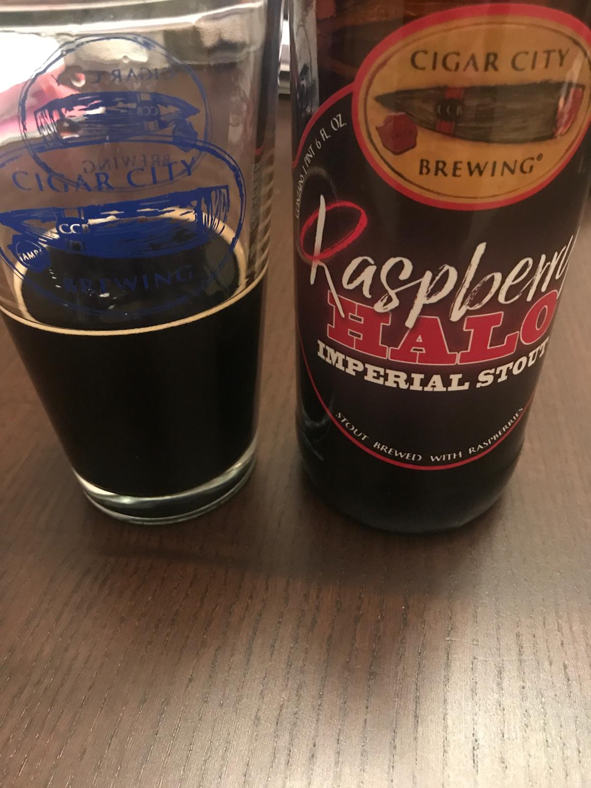 Raspberry Halo Stout 