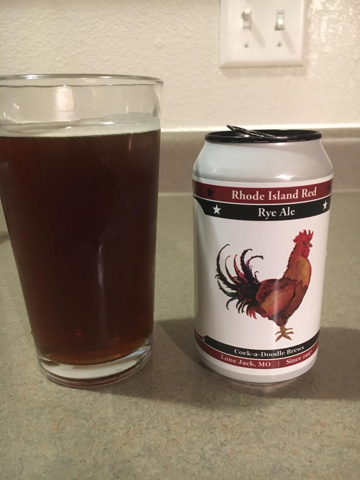 Cocka Doodle Brew Rhode Island Red