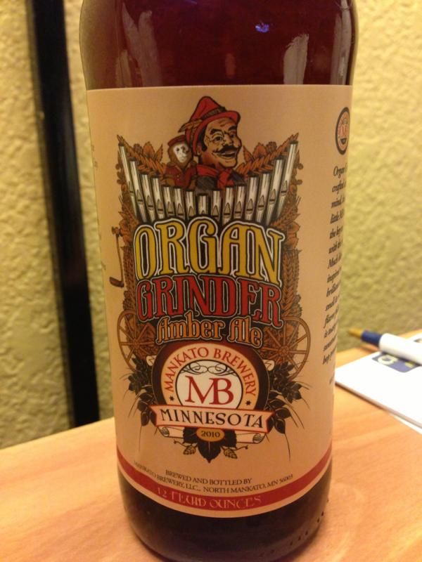 Organ Grinder Amber Ale