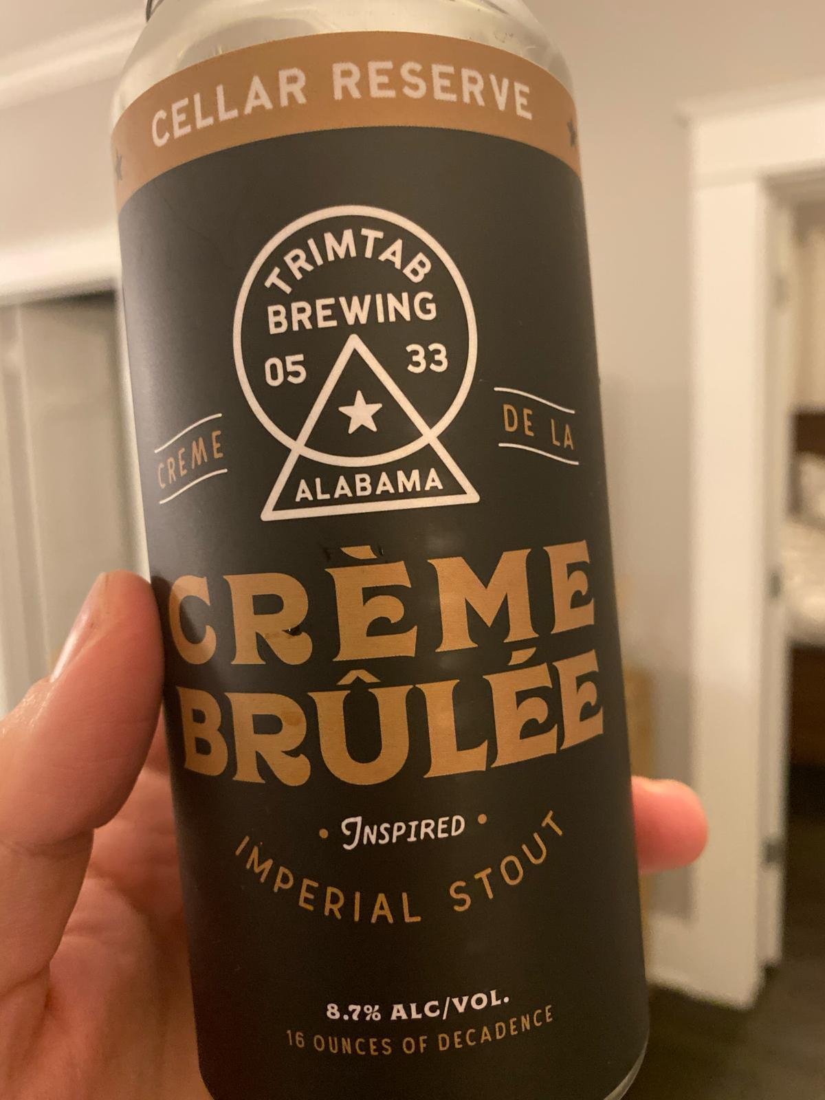 Crème Brûlée Inspired Imperial Stout