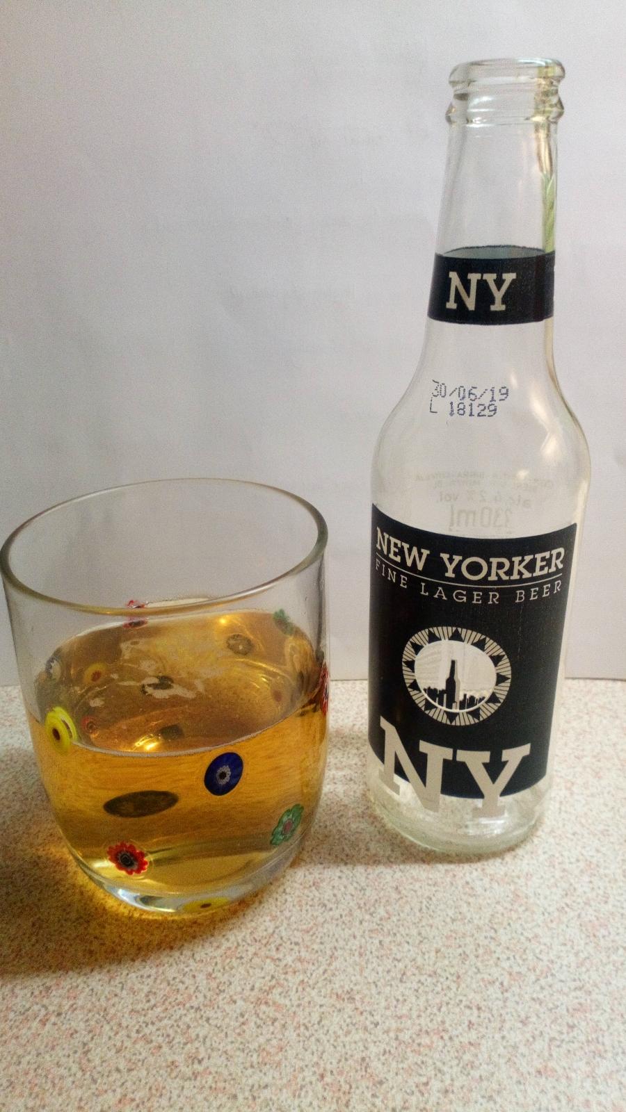 New Yorker Fine Lager Beer