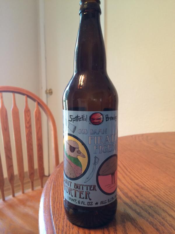 God Damn Pirate Pigeon Peanut Butter Porter