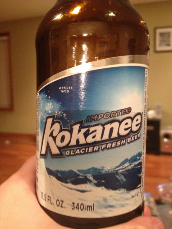 Kokanee Glacier Fresh Beer