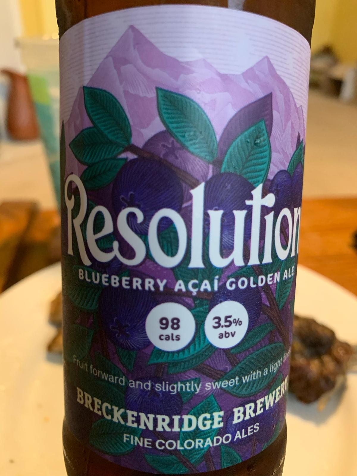 Resolution - Açaí & Blueberry