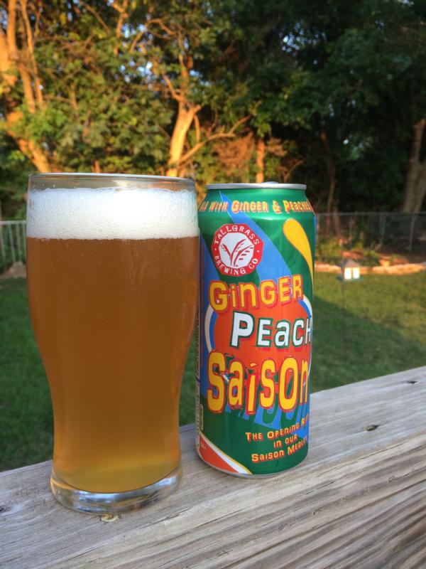 Ginger Peach Saison